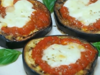 Pizzette di melanzane