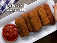 bastoncini di mozzarella